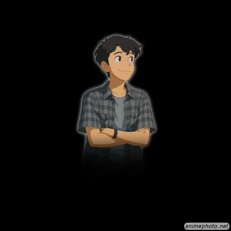 anime boy aesthetic dp