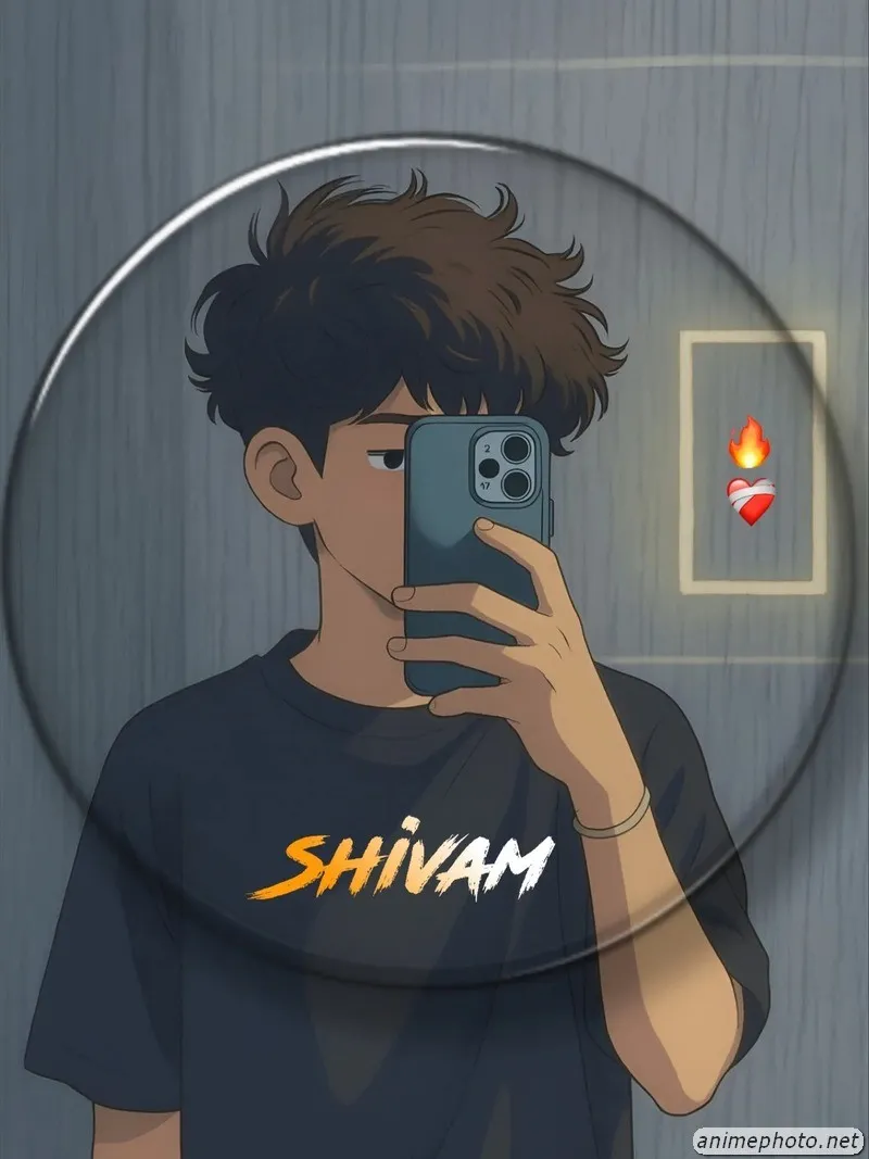 anime boy mysterious dp