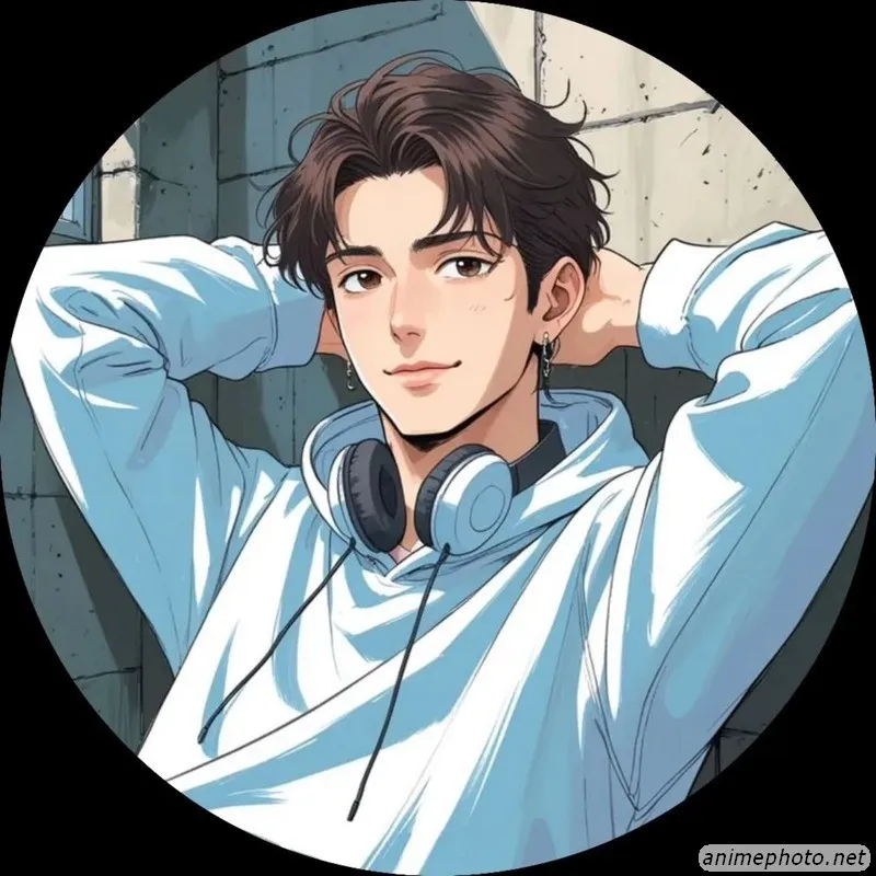 anime boy with mask dp
