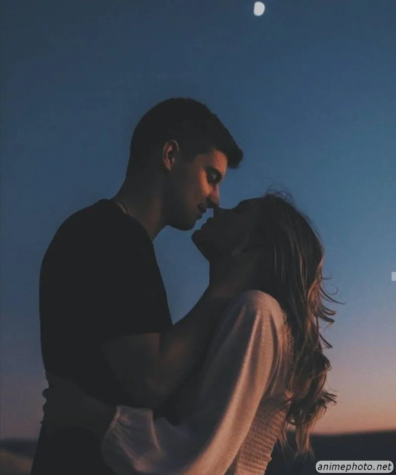 couple dp kiss
