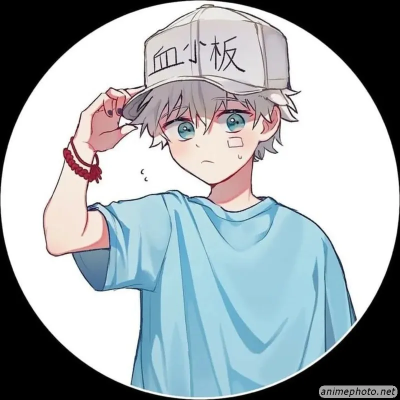 cute anime boy dp