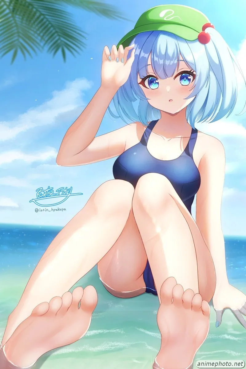 gái xinh anime bikini
