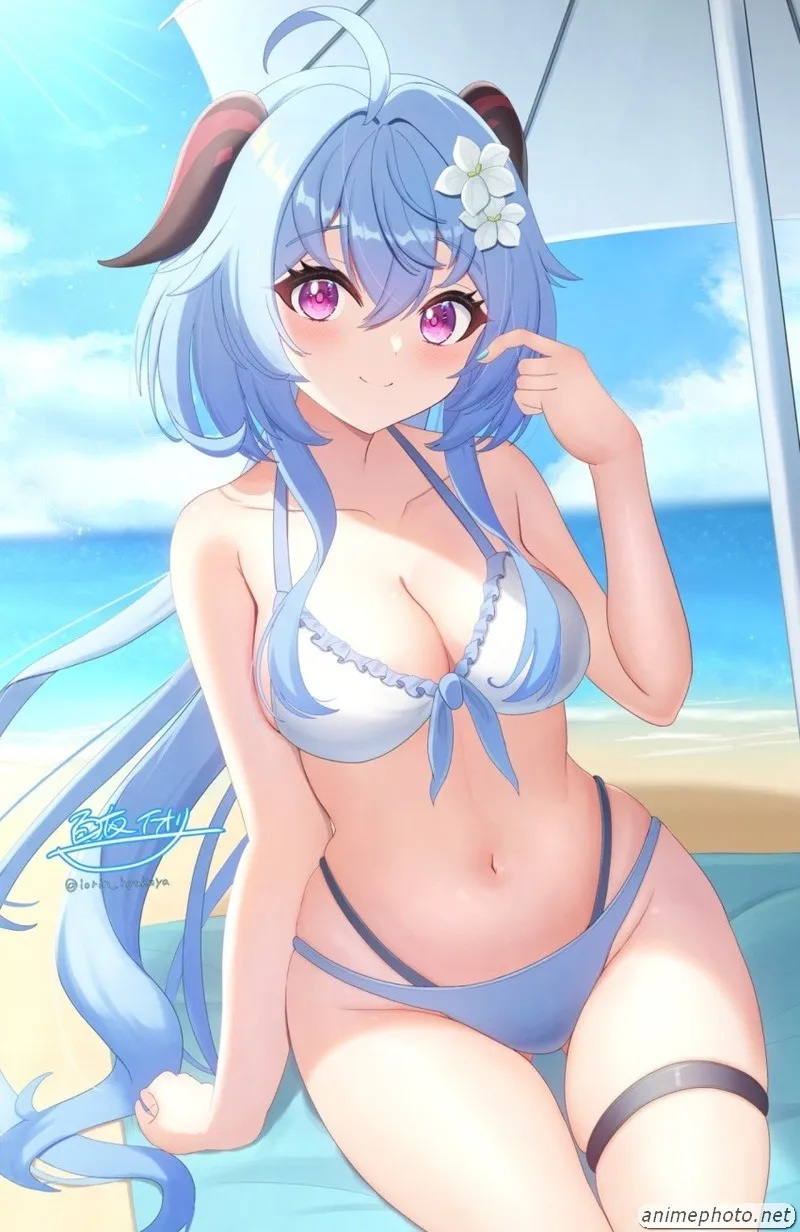 hình nền anime nữ mặc bikini