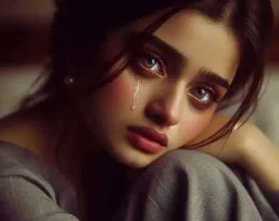 145+ Alone Sad Cry Girl DP Images Heartfelt Emotions