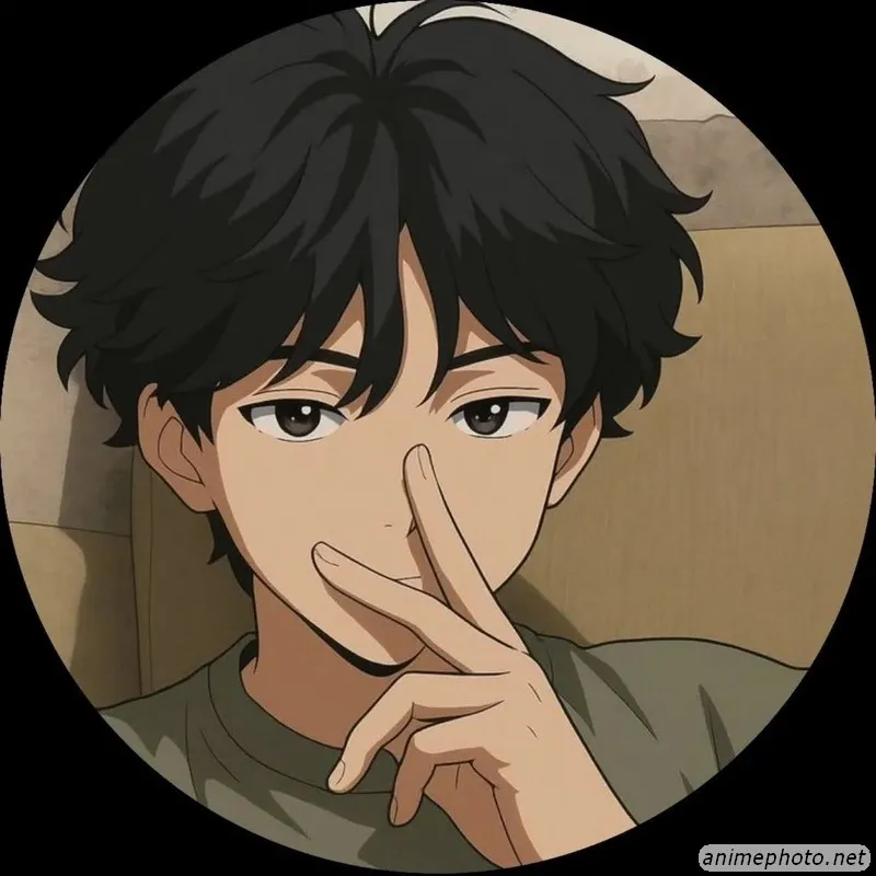 smiling anime boy dp
