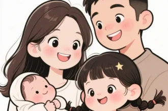 88+ Ảnh Gia Đình Chibi Siêu Dễ Thương Đong Đầy Yêu Thương