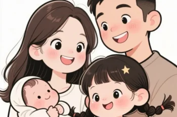 88+ Ảnh Gia Đình Chibi Siêu Dễ Thương Đong Đầy Yêu Thương