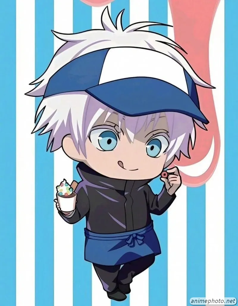 ảnh gojo chibi 15