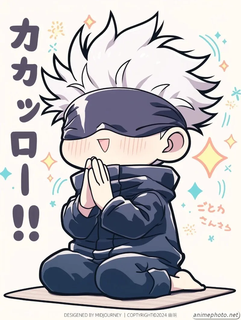 ảnh gojo chibi 23