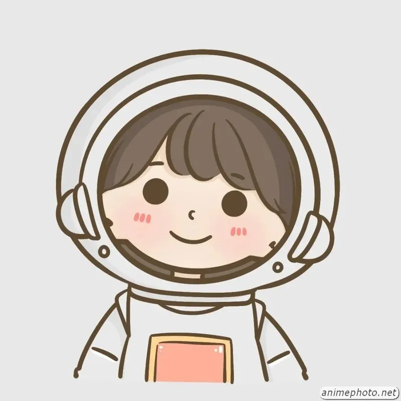 ảnh phi hành gia cute chibi 1