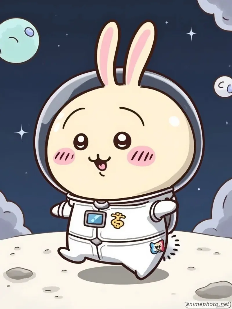 ảnh phi hành gia cute chibi 11