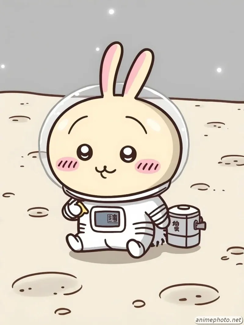 ảnh phi hành gia cute chibi 12