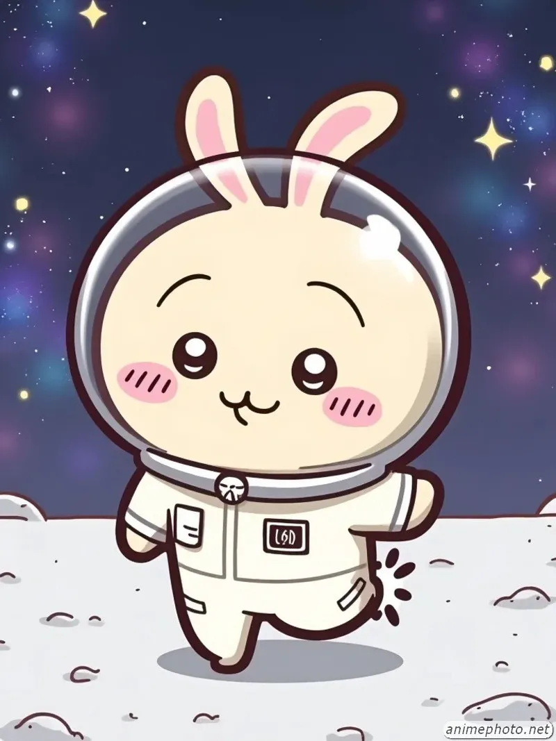 ảnh phi hành gia cute chibi 13