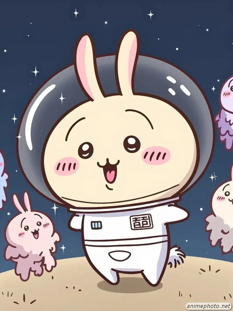 ảnh phi hành gia cute chibi 14