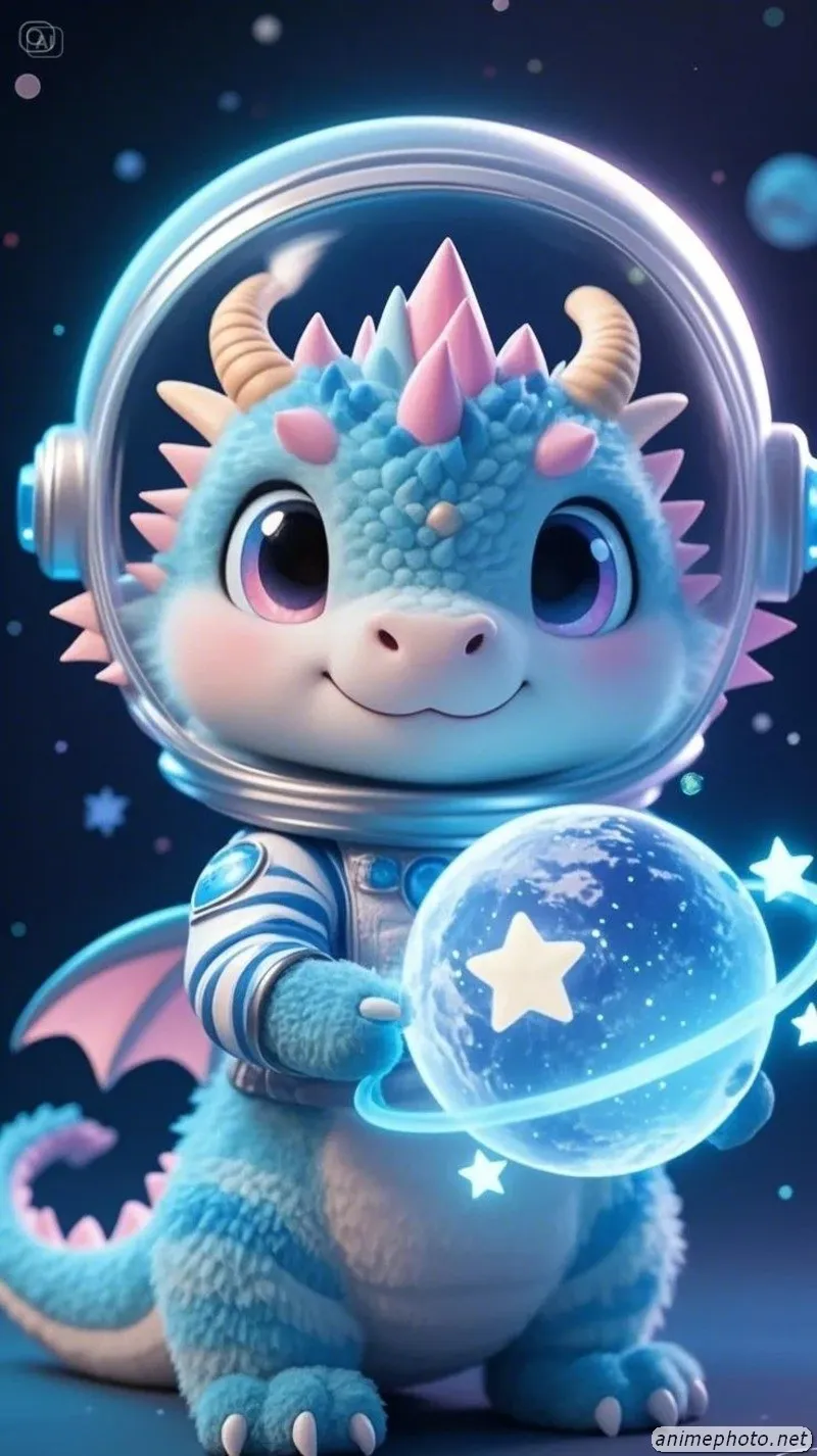 ảnh phi hành gia cute chibi 18