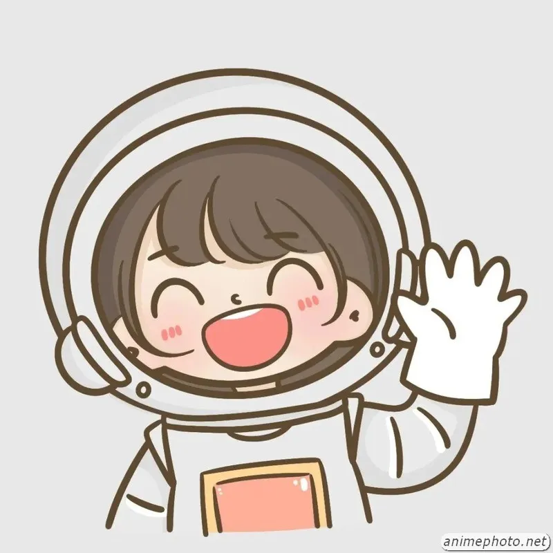 ảnh phi hành gia cute chibi 2