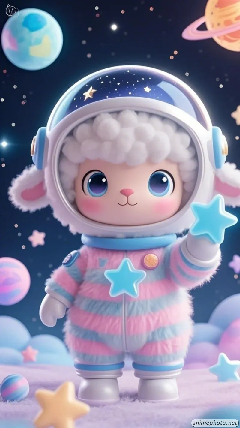 ảnh phi hành gia cute chibi 20