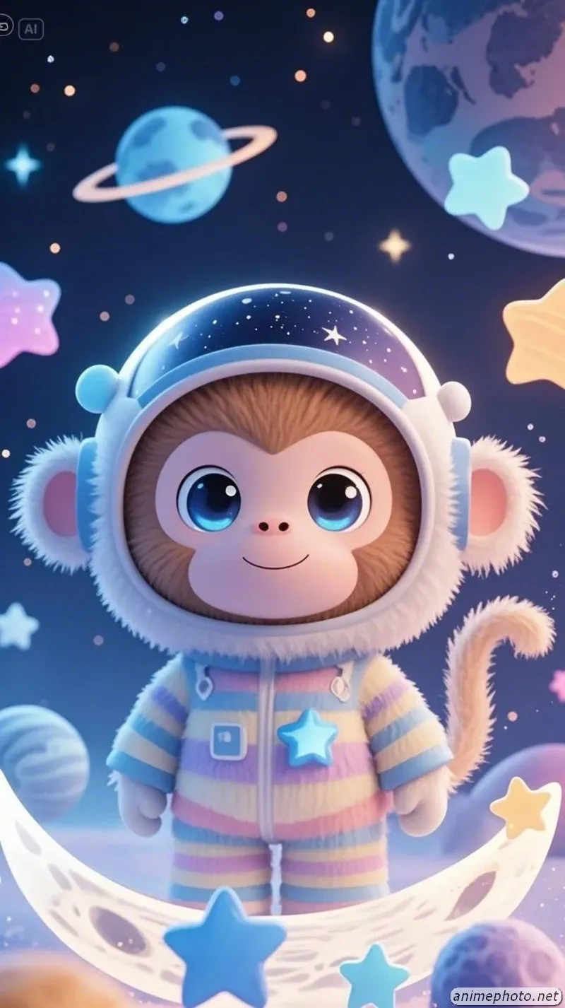 ảnh phi hành gia cute chibi 21