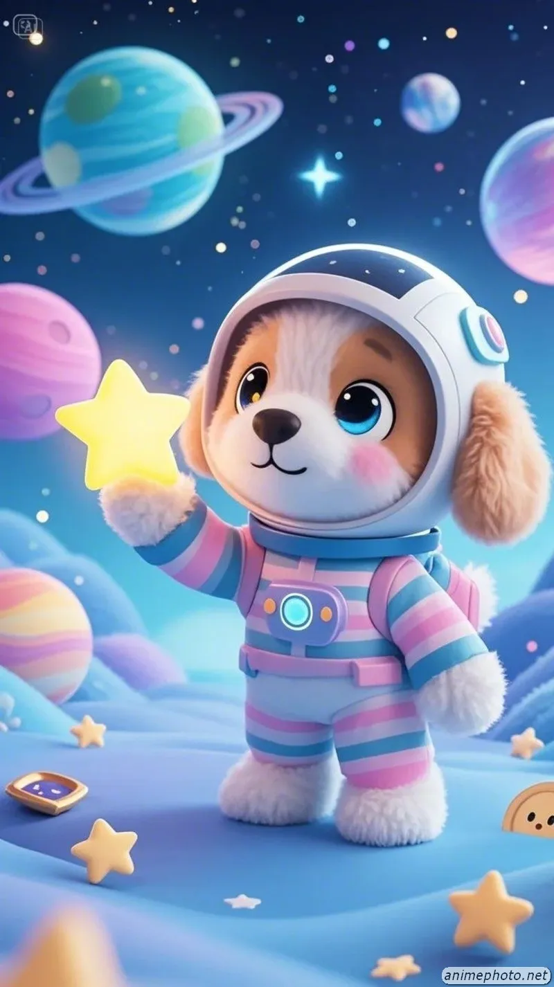 ảnh phi hành gia cute chibi 23