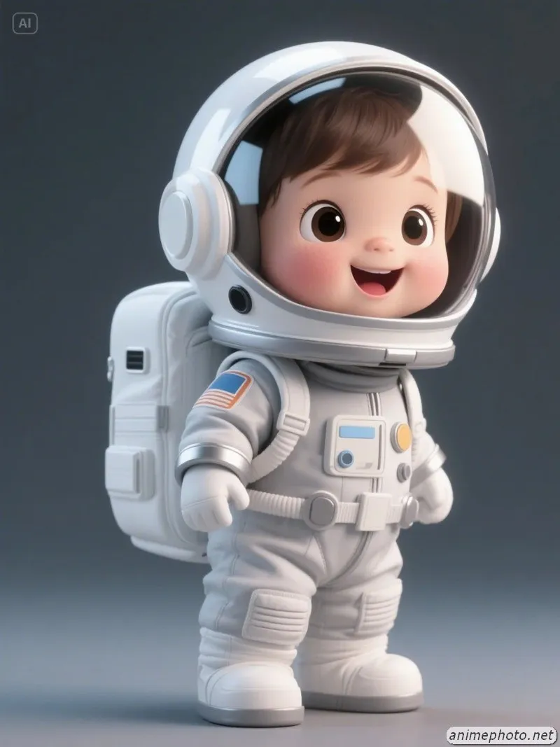 ảnh phi hành gia cute chibi 25