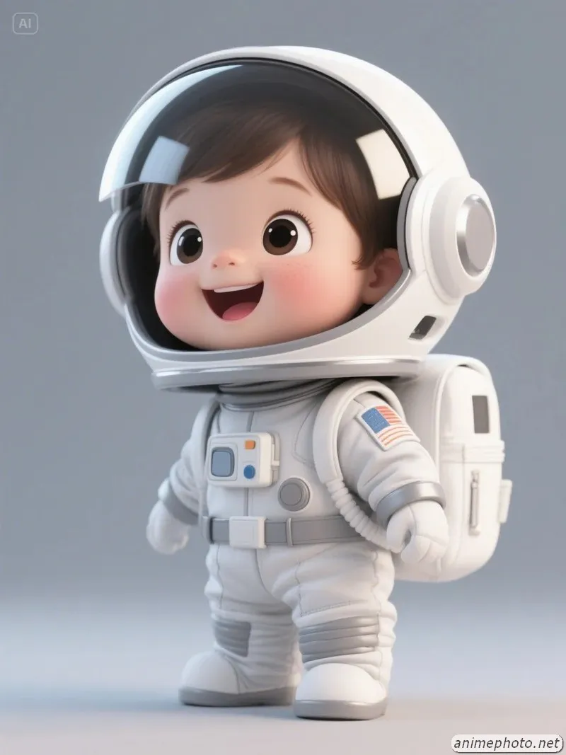 ảnh phi hành gia cute chibi 26