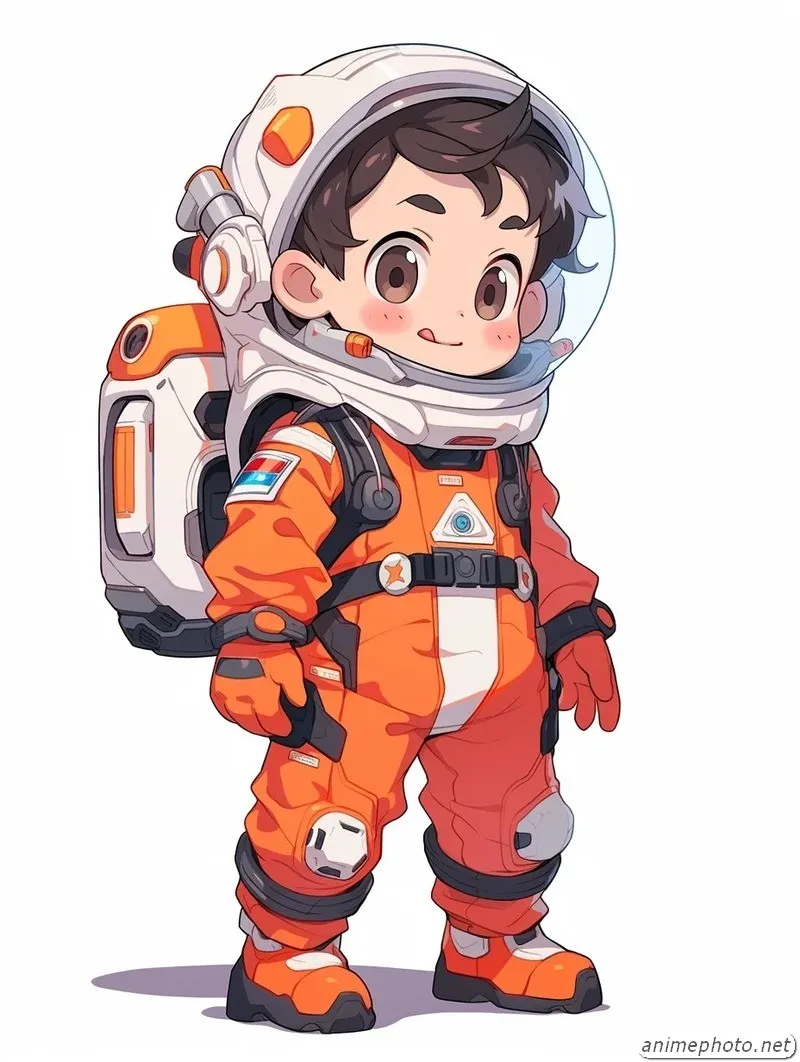 ảnh phi hành gia cute chibi 29