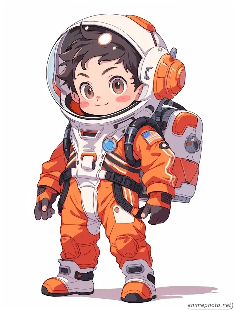 ảnh phi hành gia cute chibi 30