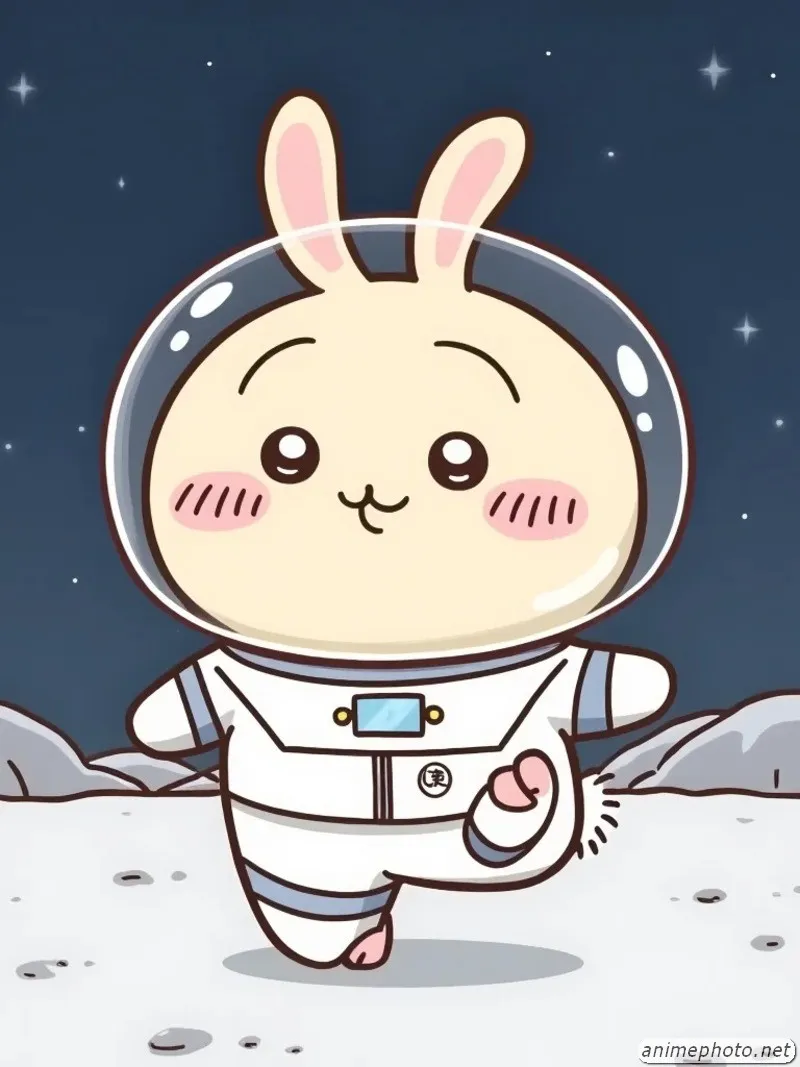 ảnh phi hành gia cute chibi 9