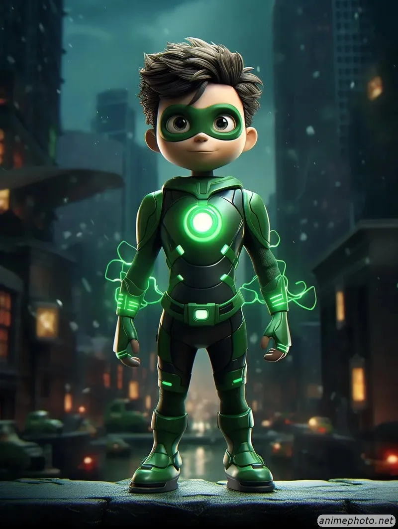 ảnh siêu nhân chibi 1