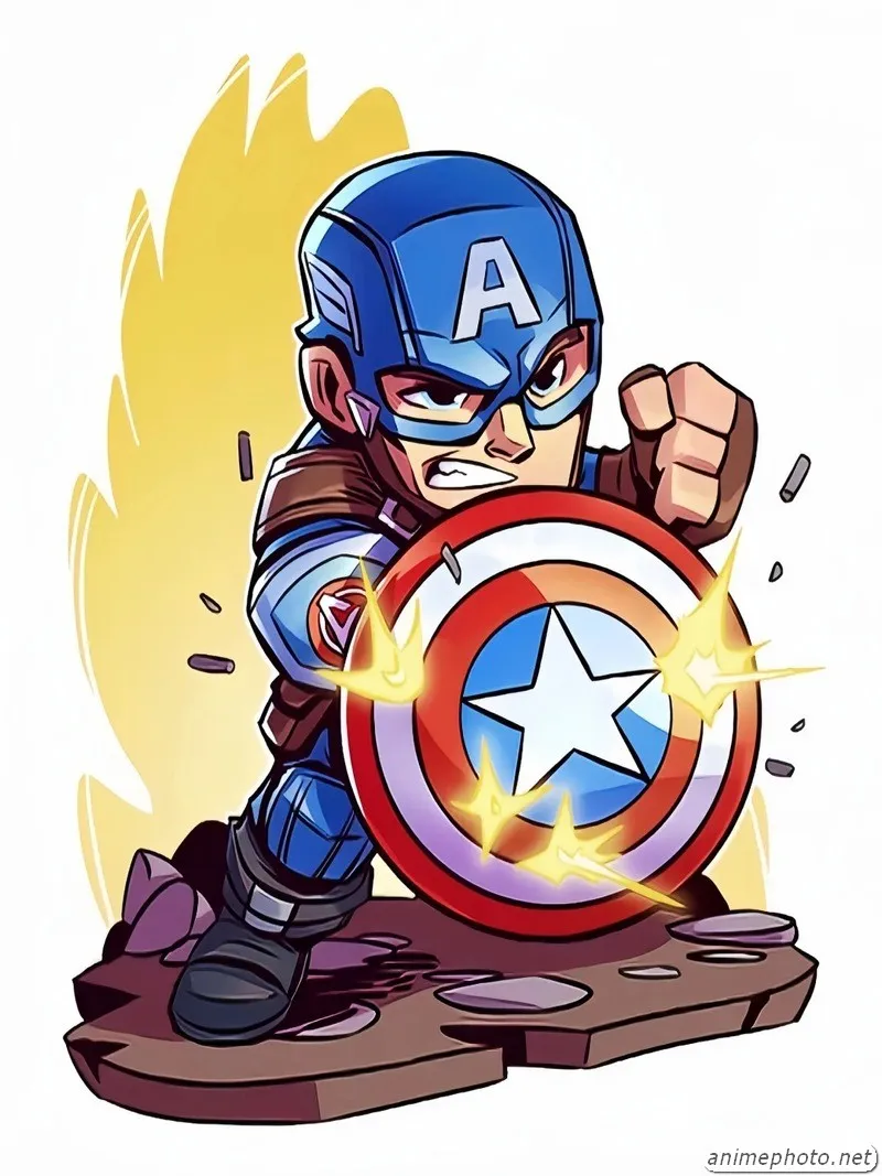 ảnh siêu nhân chibi 17