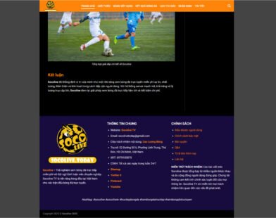 Socolive trực tiếp – Trải nghiệm bóng đá sống động từng khoảnh khắc