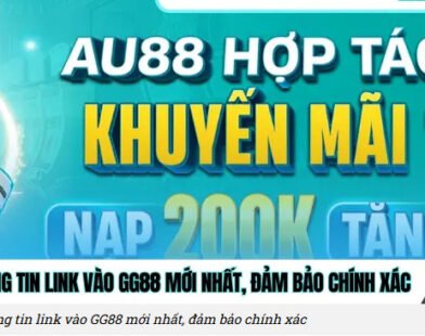 Link vào GG88 hôm nay: vào nhanh không lo nhầm trang, hạn chế chặn và chuyển hướng
