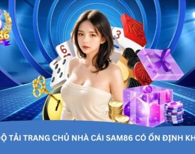 Trang chủ Sam86 – Thiết kế đơn giản nhưng đầy đủ tính năng