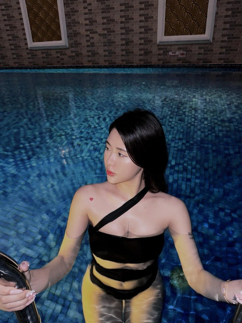 ảnh Lê Kiều Trang cười