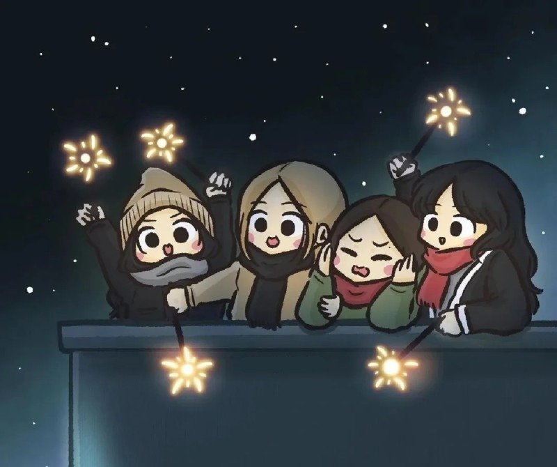 ảnh blackpink chibi cute 3