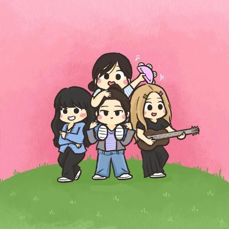 ảnh blackpink chibi cute 8