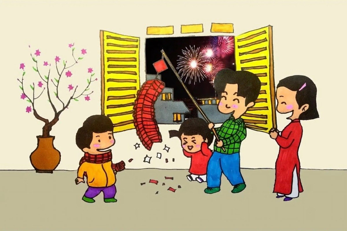 ảnh chibi tết 22