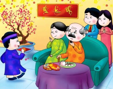 Bộ sưu tập ảnh chibi tết 2026 đẹp ngập tràn tiếng cười