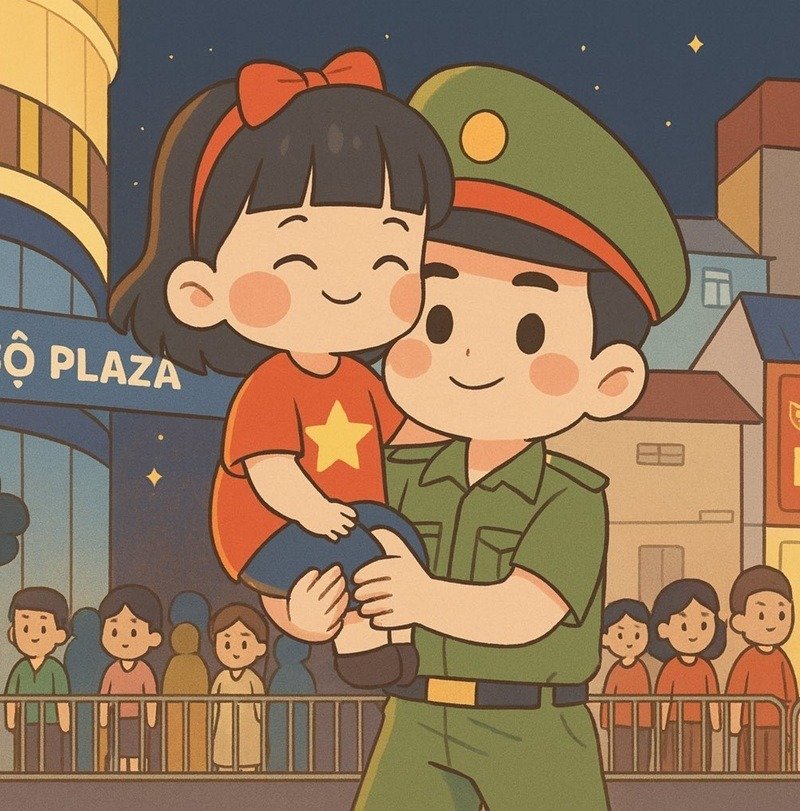 ảnh công an chibi 8