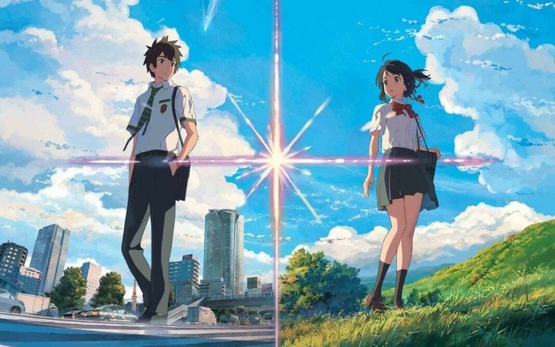 Ảnh bìa của bộ anime Your Name