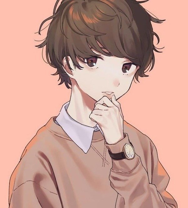 Hình ảnh avatar nam anime nghệ thuật