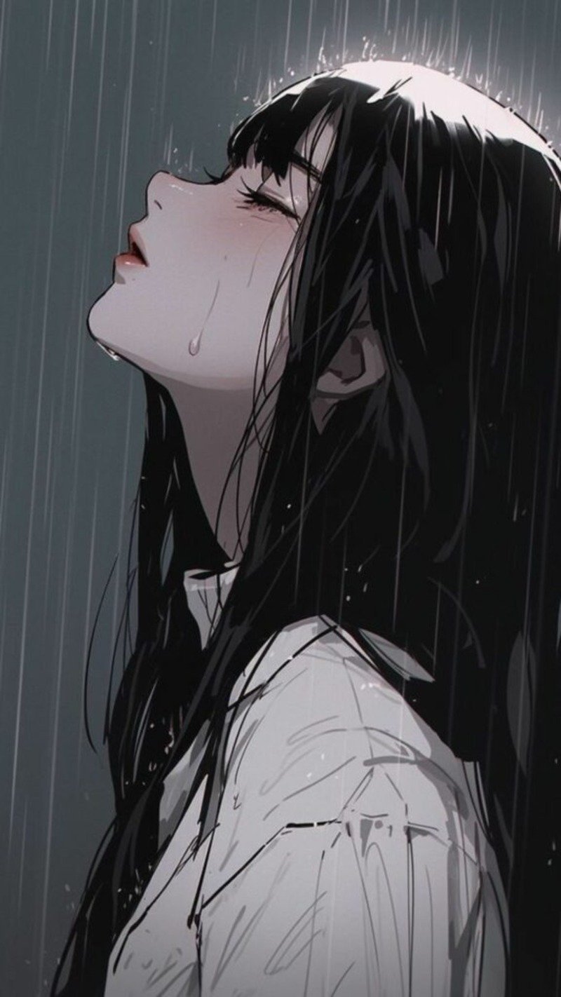 Hình nền anime buồn 3d