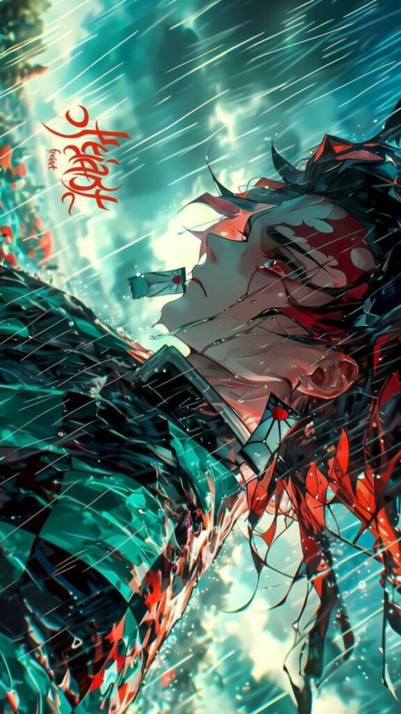 Hình nền anime buồn rơi lệ