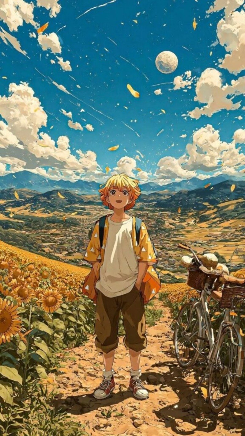 Hình nền anime chill 5