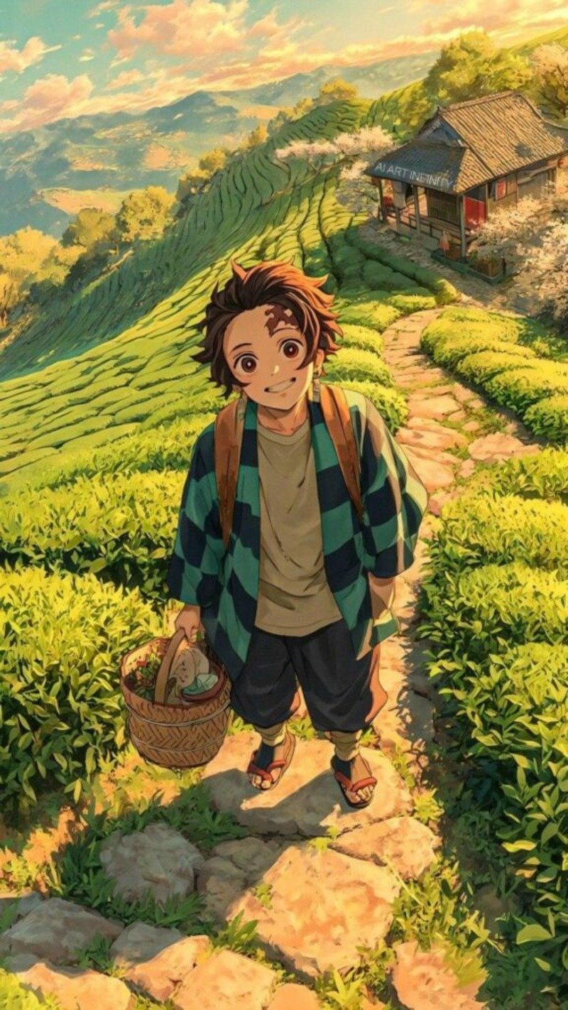 Hình nền anime chill phong cảnh