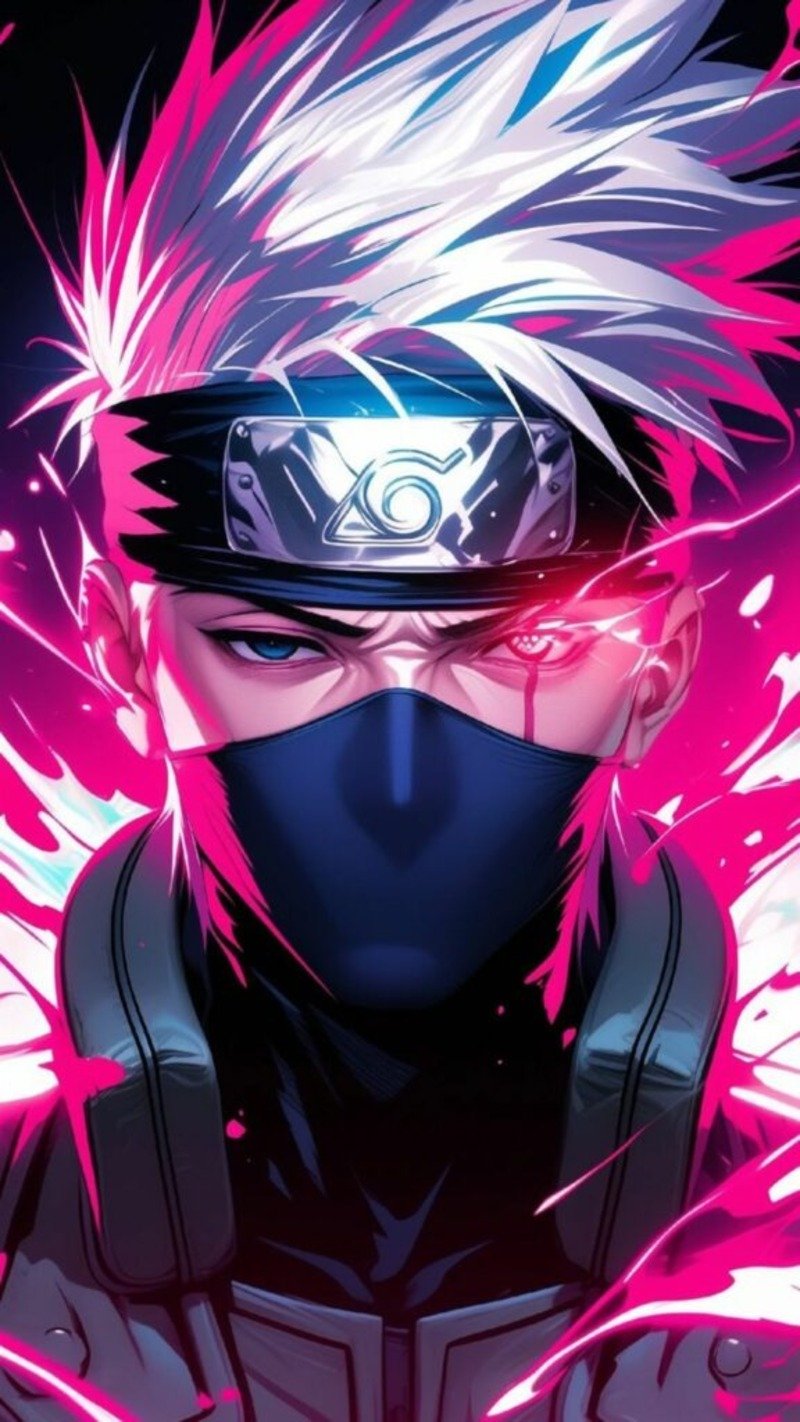 Hình nền anime nam ngầu tóc trắng