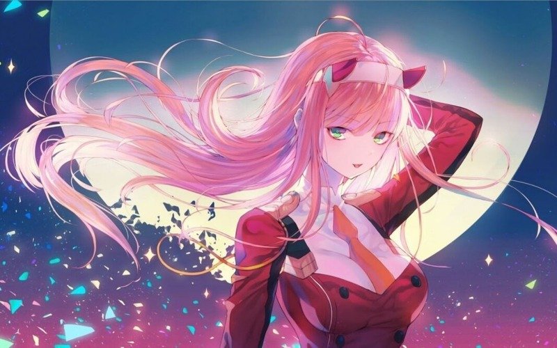 Hình nền anime nữ dễ thường tỏa sáng