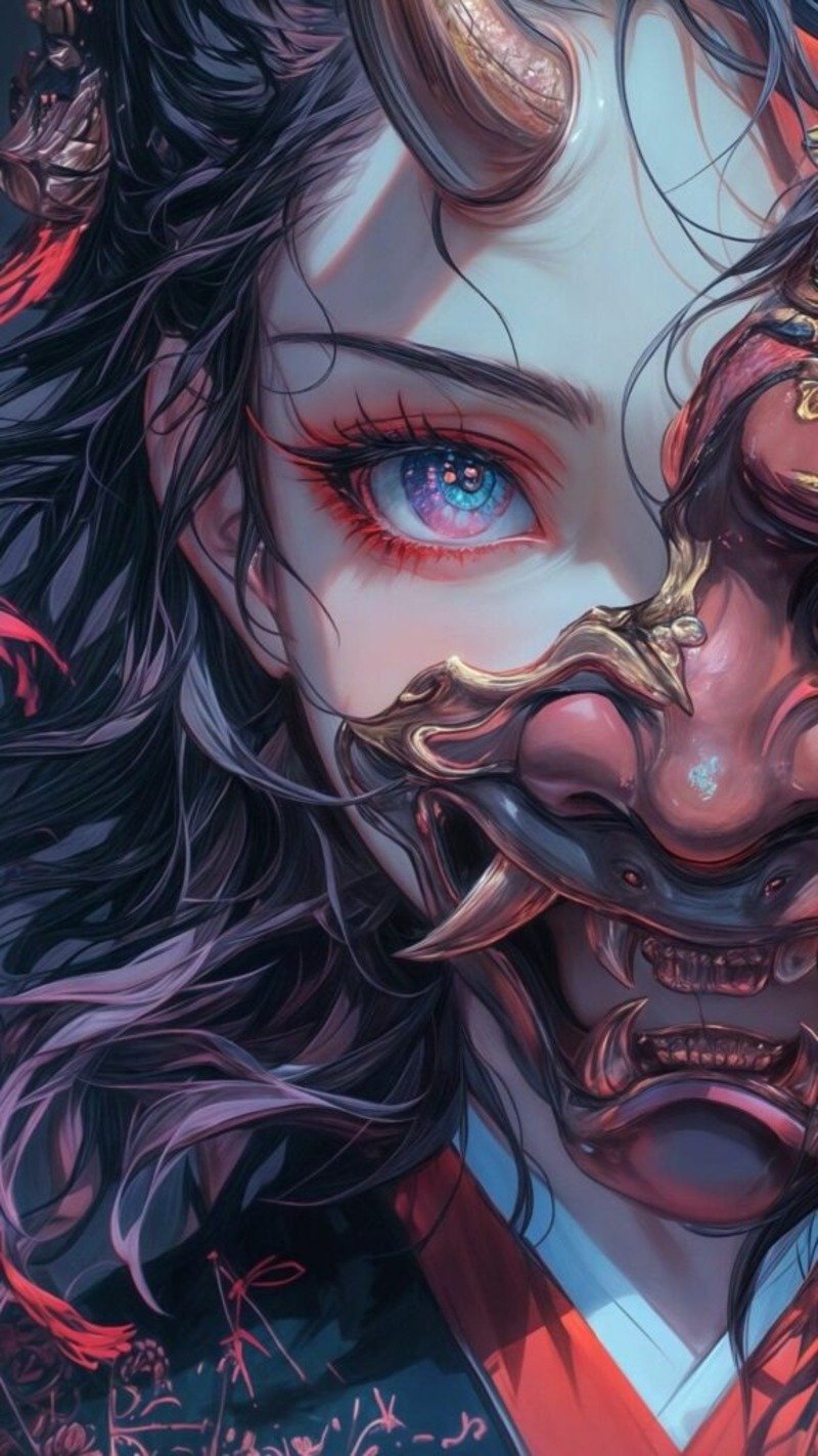 Hình nền anime nữ ngầu 2d