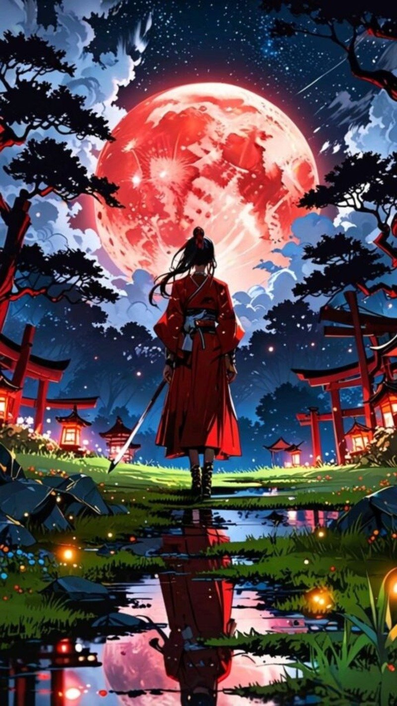 Hình nền anime nữ ngầu 4k