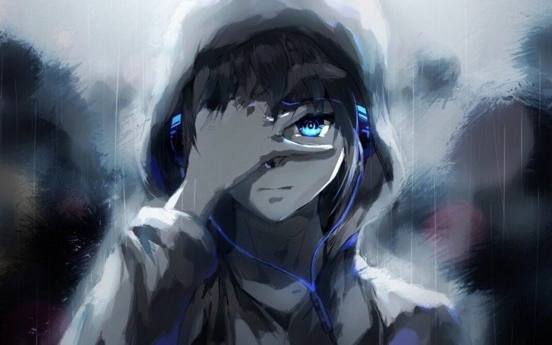 Hình nền nhân vật bất lực buồn bã